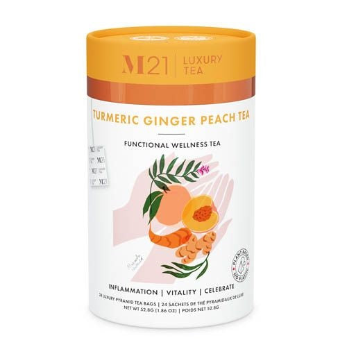M21 Luxury Turmeric Ginger Peach Tea