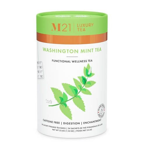 Metropolitan Tea Company - M21 Luxury Washington Mint Tea -24 Bags