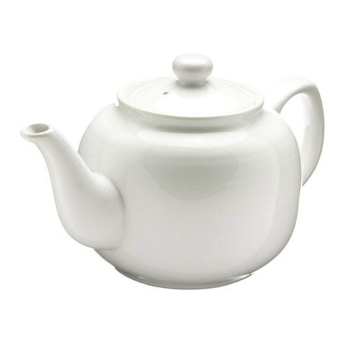 Old Amsterdam Sherwood Ceramic 3 Cup Teapot  - White