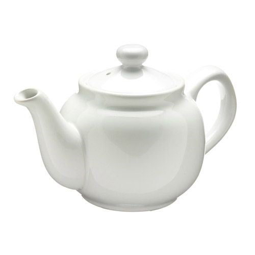 Old Amsterdam Porcelain Works - Hampton Ceramic 2 Cup Teapot - White