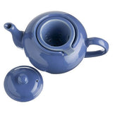 Ceramic Dominion 3 Cup Teapot with Built-in Infuser - Blue
