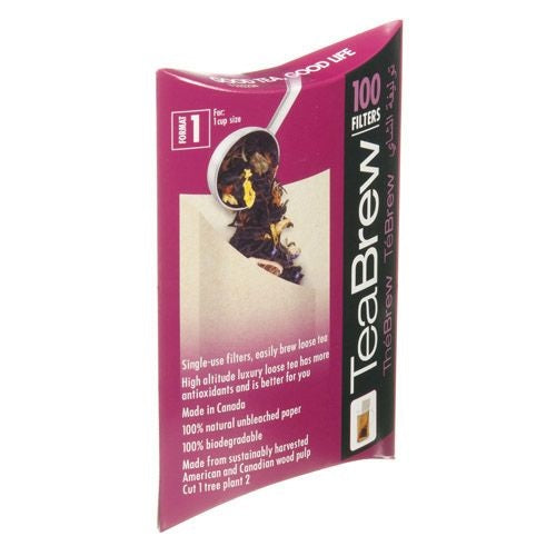 Tea Brew Paper Filters #1 - 100 Pk