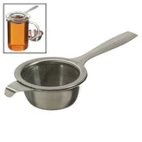 The Kensington Tea Strainer with Drip Tray