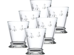 La Rochere Bee Pattern Tumbler Set - 9 oz.