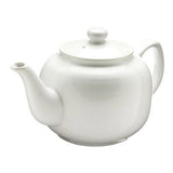 Ceramic Windsor 6 Cup Teapot   -   White