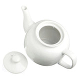 Ceramic Windsor 6 Cup Teapot   -   White